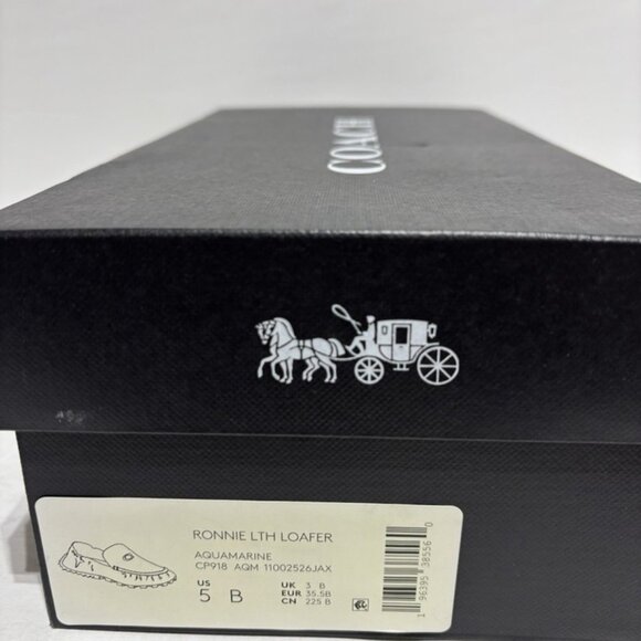 Coach Women’ Ronnie Slip-On Loafers Blue, Size 5 B - Picture 6 of 6